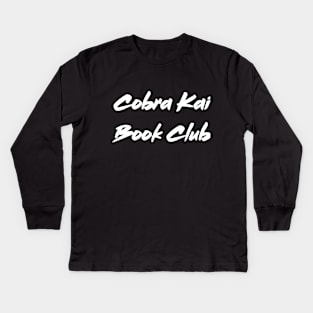 Cobra Kai Book Club Kids Long Sleeve T-Shirt